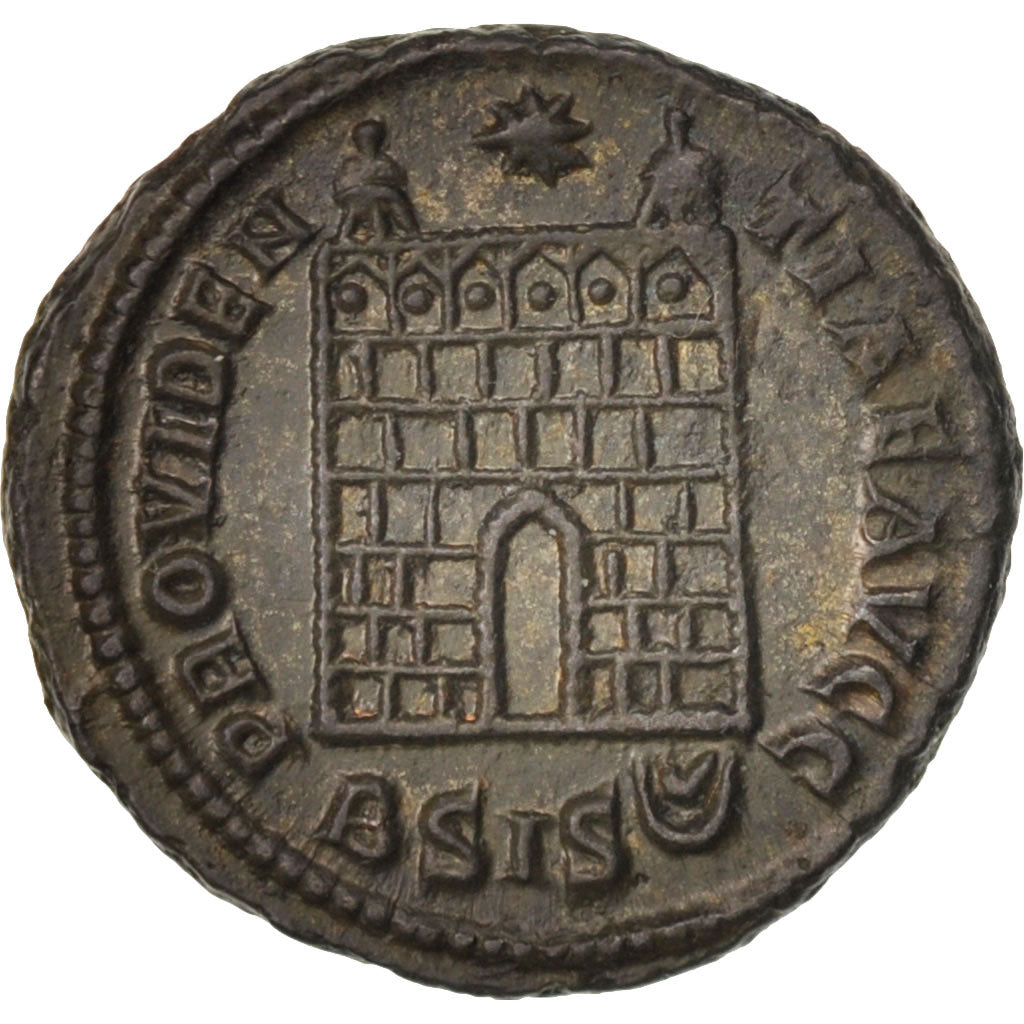 Coin, Constantine I, Follis, Siscia, MS(63), Bronze, RIC:214
