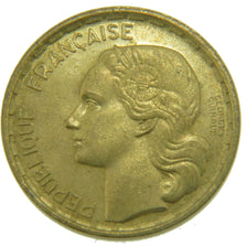 FRANCE, Guiraud, 20 Francs, 1950, Paris, KM #916.1, AU(55-58), Aluminum-Bronze,.