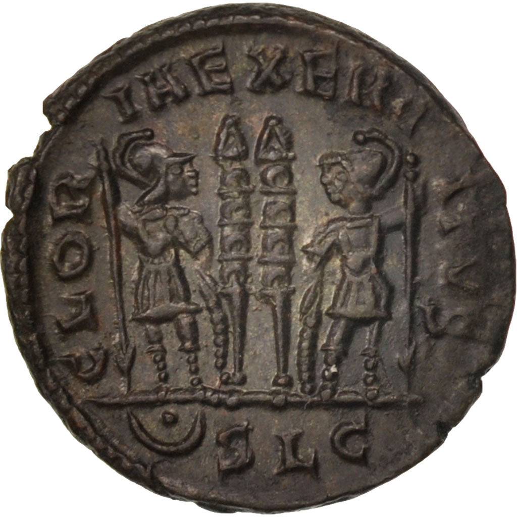 Moneda, Constantine I, Follis, Lyons, EBC+, Bronce, RIC:253