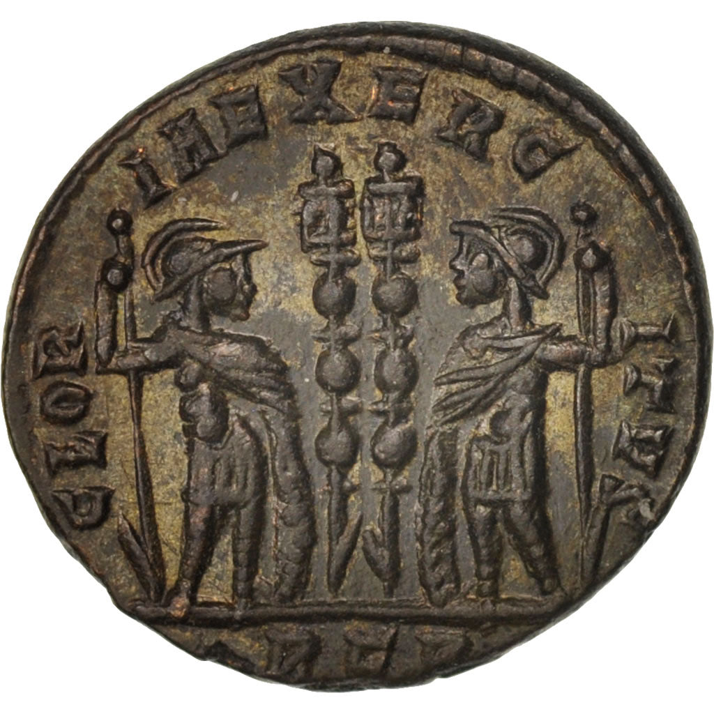 Constantine I, Follis, Rome, UNZ+, Bronze, RIC:327