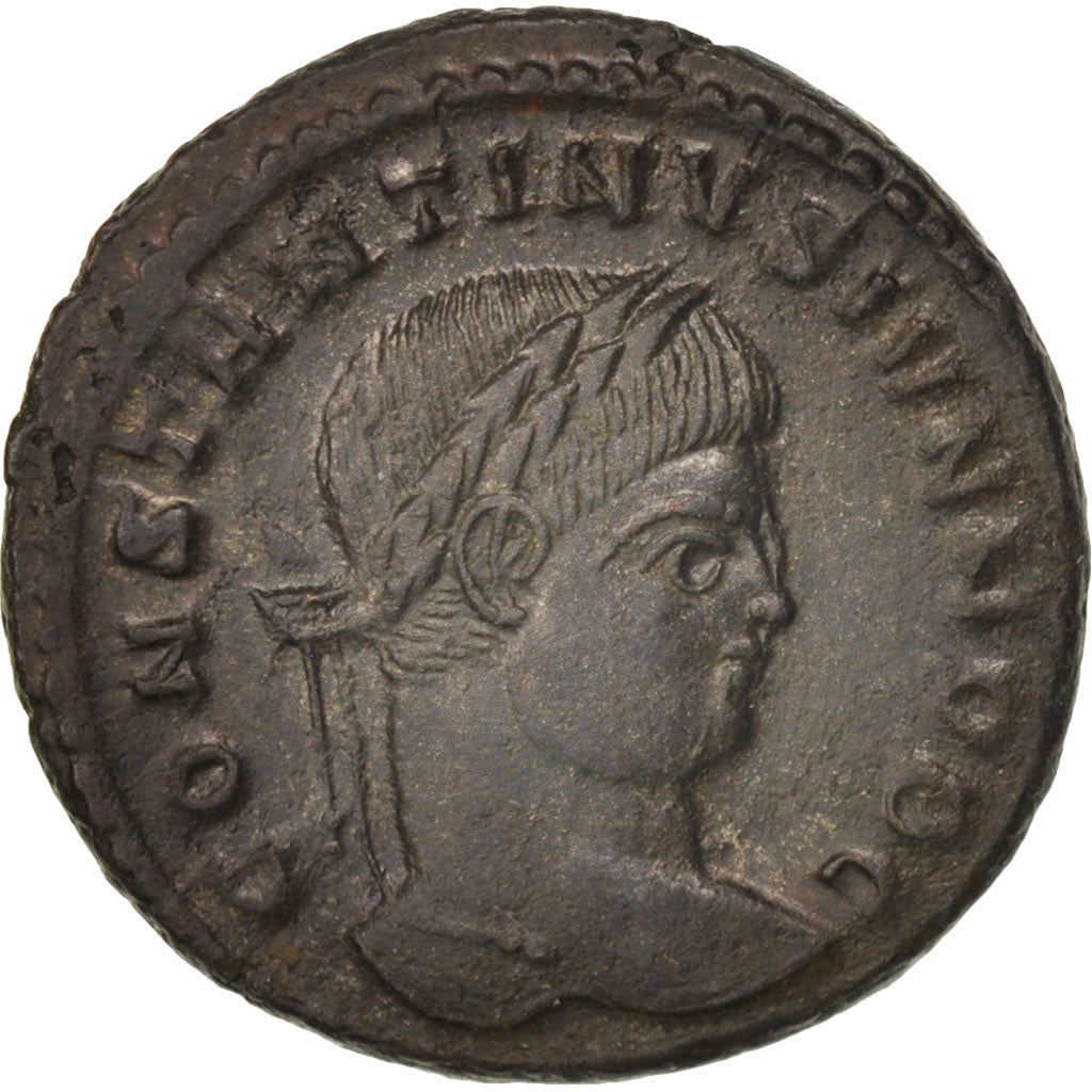 Münze, Constantine II, Follis, Trier, VZ+, Bronze, RIC:441