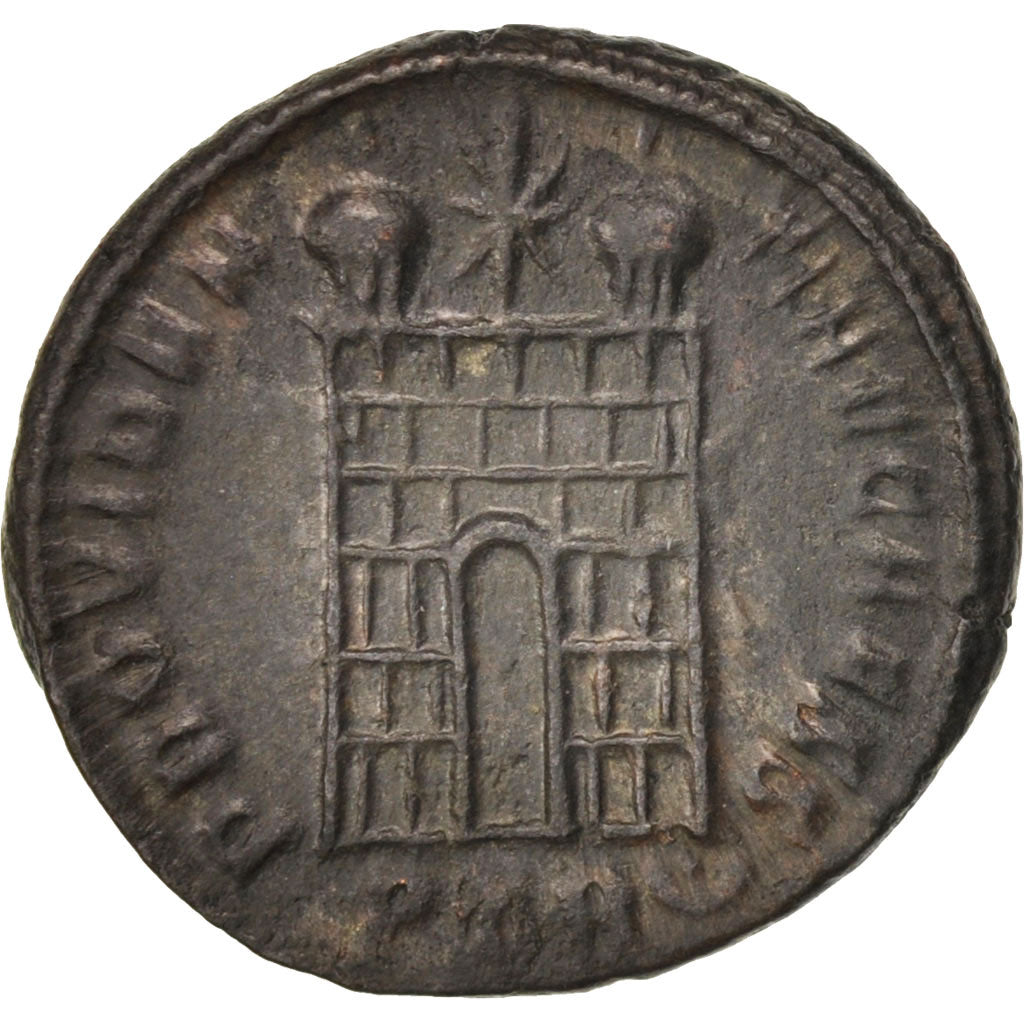 Münze, Constantine II, Follis, Trier, UNZ, Bronze, RIC:479