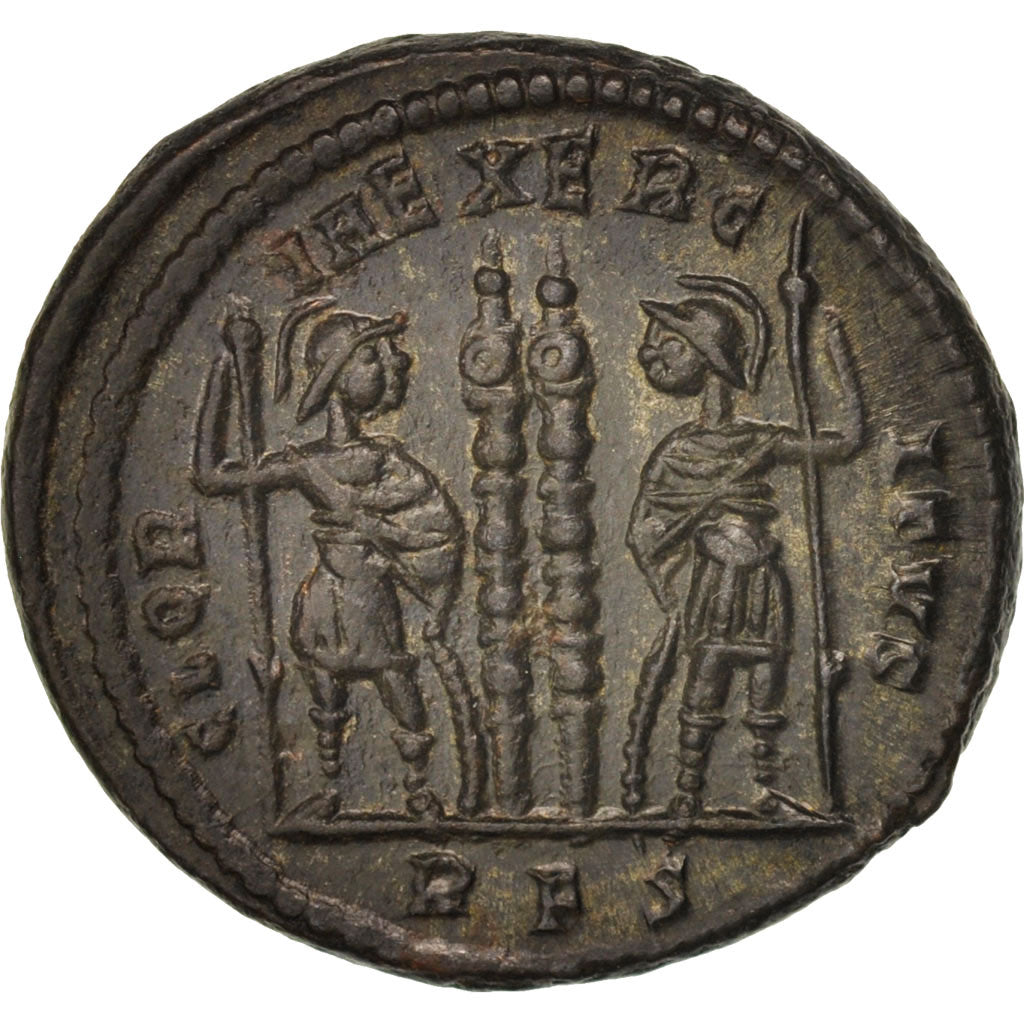 Coin, Constantine II, Follis, Rome, MS(60-62), Bronze, RIC:328