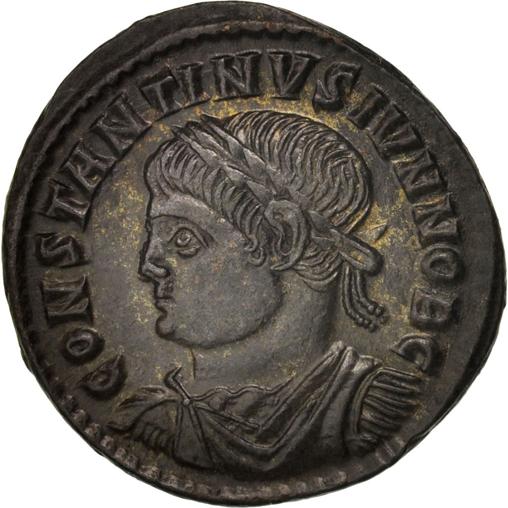 Coin, Constantine II, Follis, Arles, MS(63), Bronze, RIC:315
