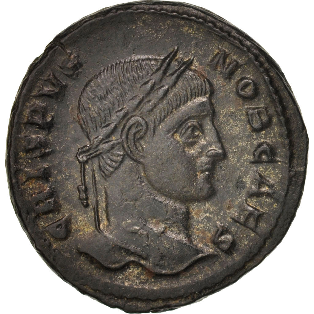 Moneda, Crispus, Follis, Arles, SC+, Bronce, RIC:241