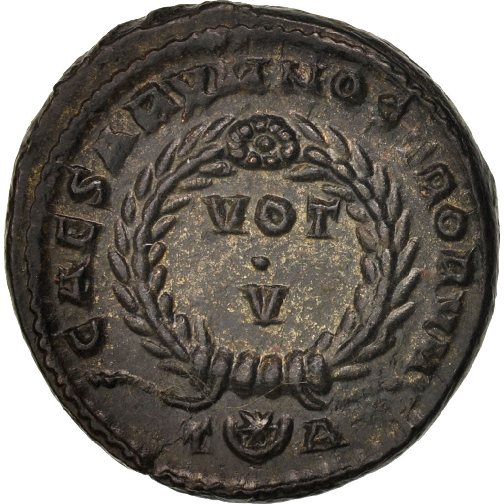 Moneda, Crispus, Follis, Arles, SC+, Bronce, RIC:241