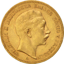 Moneta, Stati tedeschi, PRUSSIA, Wilhelm II, 20 Mark, 1900, Berlin, BB, Oro