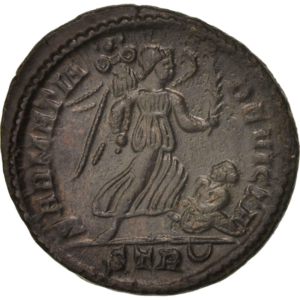 Coin, Constantine I, Follis, Trier, MS(63), Bronze, RIC:435