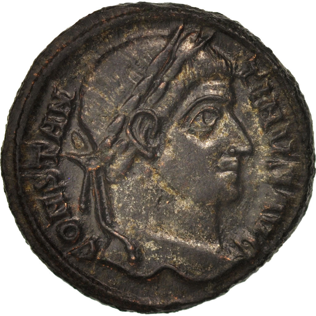 Moneda, Constantine I, Follis, Siscia, EBC+, Bronce, RIC:180