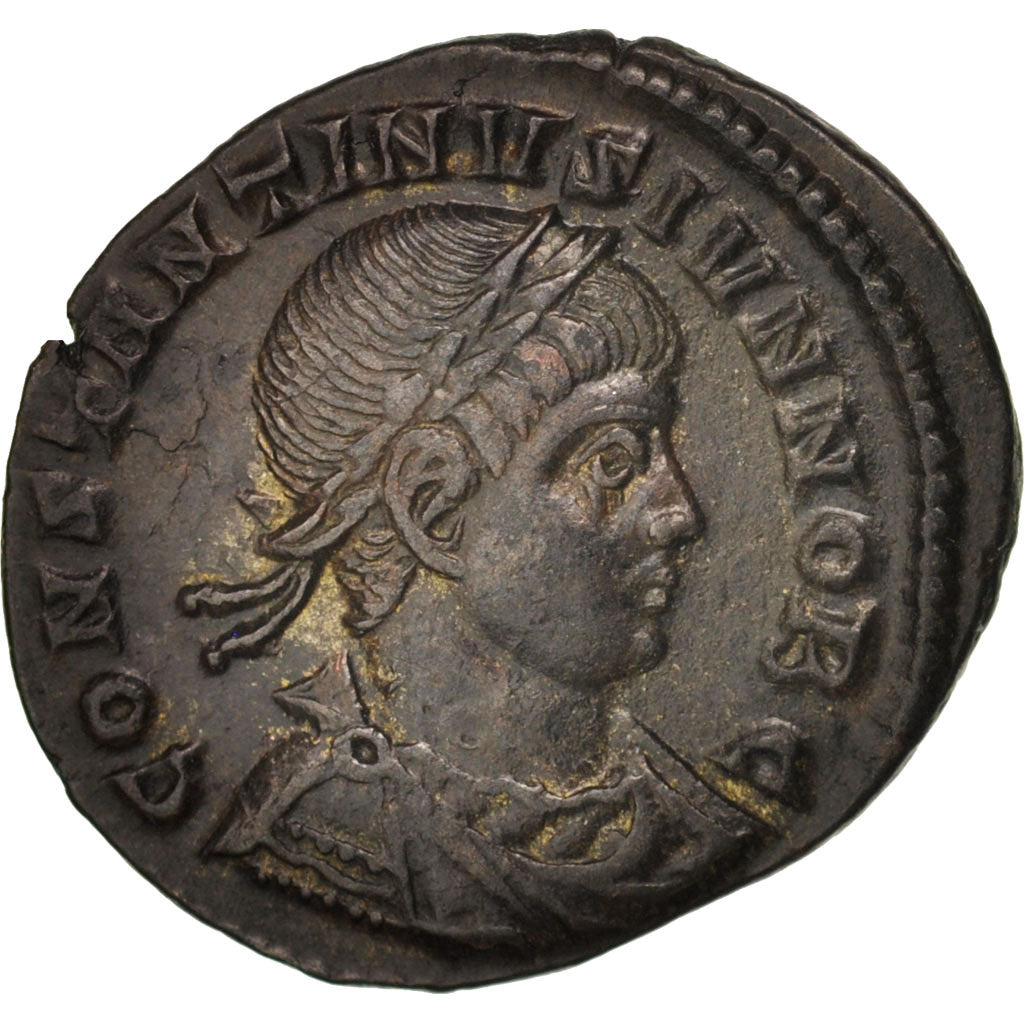 Coin, Constantine II, Follis, Ticinum, MS(60-62), Bronze, RIC:172