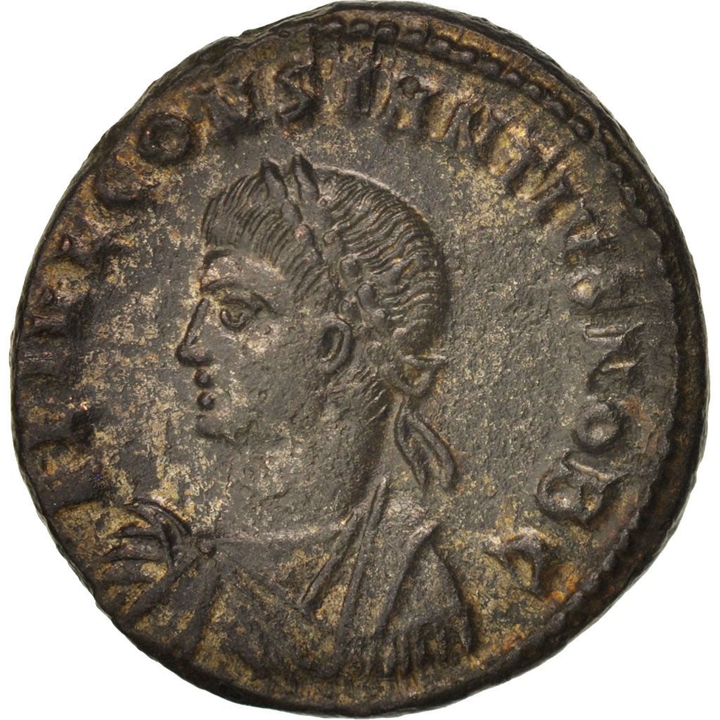 Moneda, Constantius II, Follis, Heraclea, EBC+, Bronce, RIC:84