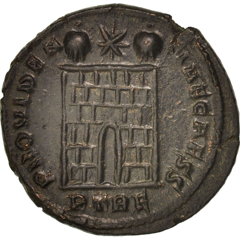 Constantius II, Follis, Trier, MS(60-62), Bronze, RIC:506