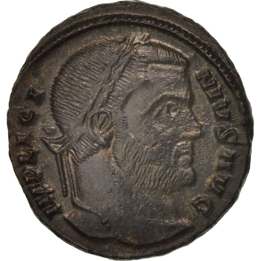 Coin, Licinius I, Follis, Siscia, MS(60-62), Bronze, RIC:160