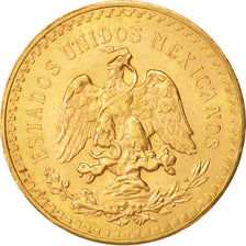 Messico, 50 Pesos, 1945, Mexico City, SPL-, Oro, KM:481