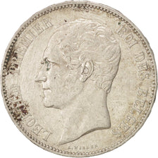 Belgium, Leopold I, 5 Francs, 5 Frank, 1850, EF(40-45), Silver, KM:17