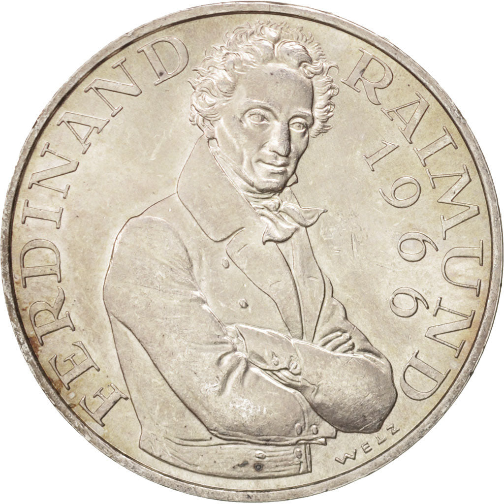 Austria, 25 Schilling, 1966, SPL, Argento, KM:2899