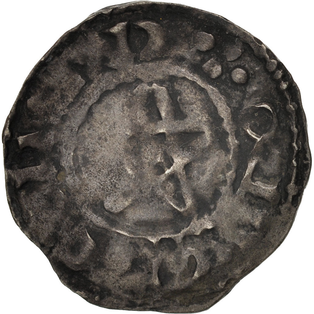 Coin, France, Berry, Denarius, VF(30-35), Silver, Boudeau:274
