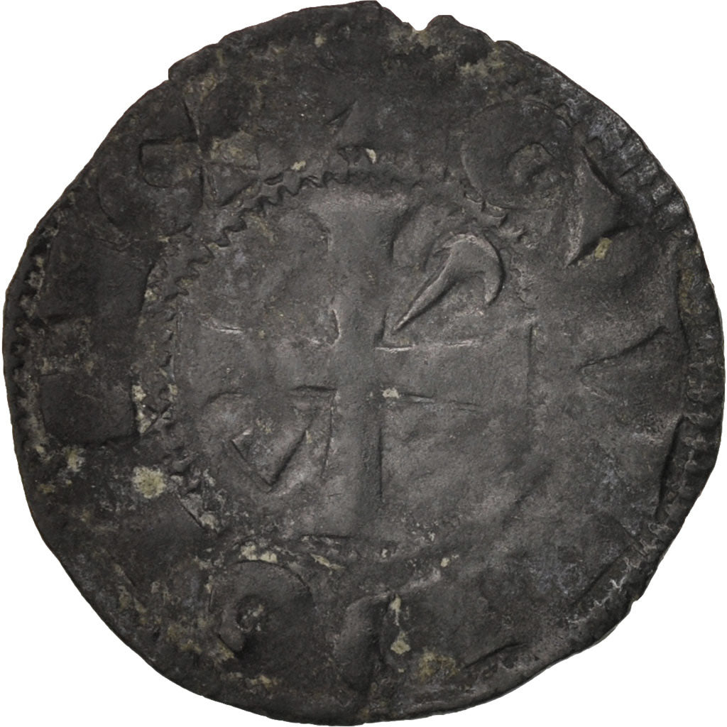 Coin, France, Bourbonnais, Denarius, VF(20-25), Silver, Boudeau:367