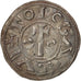 Languedoc, Comté de Toulouse, Bertrand, Denarius, AU(50-53), Silver, Boudeau:715