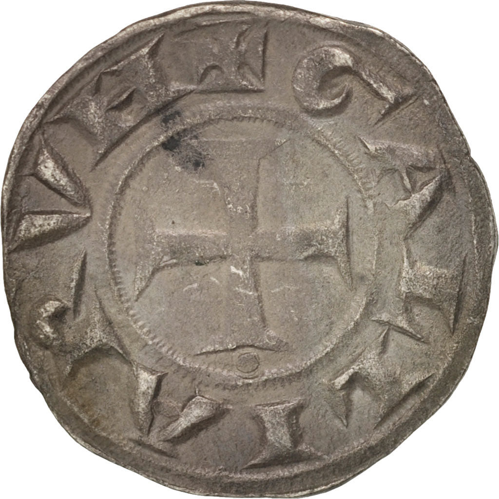 Coin, France, Lyonnais, Denarius, AU(50-53), Silver, Boudeau:1132