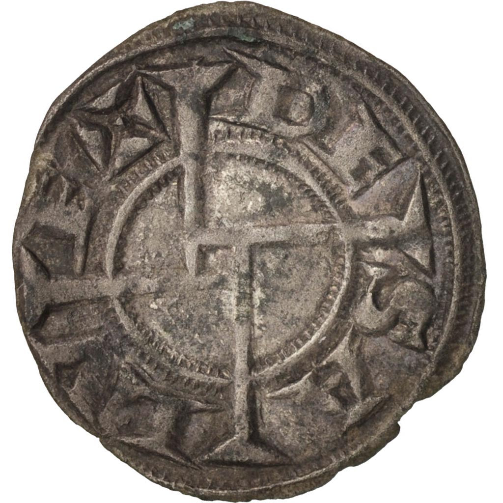 Coin, France, Languedoc, Denarius, EF(40-45), Silver, Boudeau:759