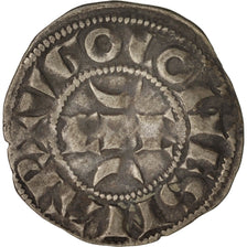 La Marche, Comté de la Marche, Hugues X, Denarius, EF(40-45), Boudeau:438