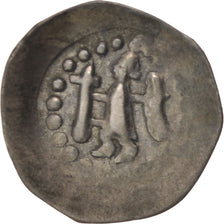 Strasbourg, Évêché de Strasbourg, Pfennig à l'ange crucigère, EF(40-45), Silver
