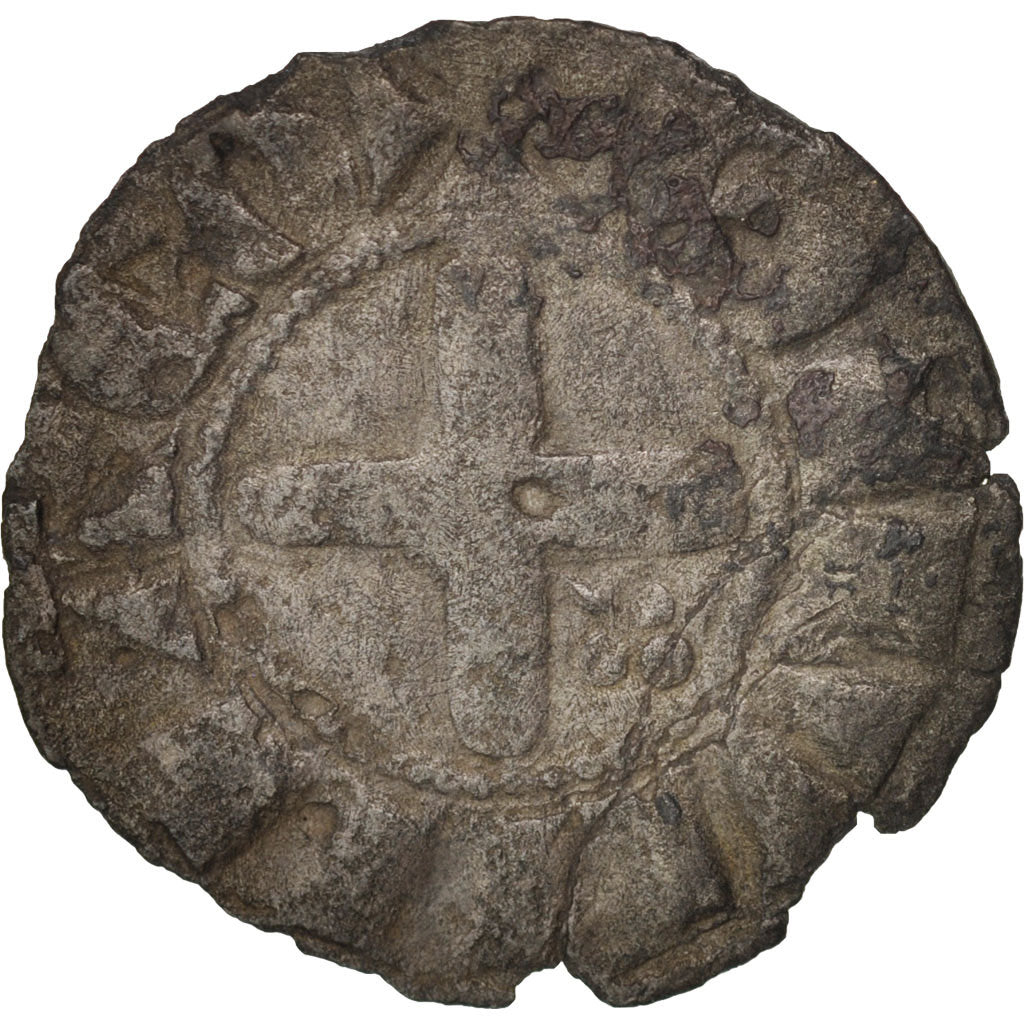 Coin, France, Bourbonnais, Denarius, VF(20-25), Silver, Boudeau:357
