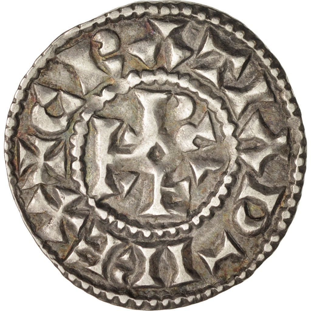 France, Carolingiens, Raoul, Denier, Chartres, TTB, Argent, Depeyrot:284