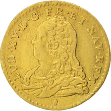 Coin, France, Louis XV, 1/2 Louis d'or aux lunettes, 1/2 Louis d'or, 1726