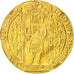 France, Charles V, Franc à pied, AU(50-53), Gold, Variety, Duplessy:360A