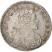 France, Louis XV, Écu de France-Navarre, 1718, Reims, AU(50-53), Silver