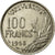 Moneda, Francia, Cochet, 100 Francs, 1958, BC+, Cobre - níquel, KM:919.1