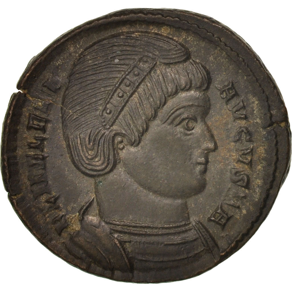 Coin, Helena, Follis, Trier, MS(60-62), Bronze, RIC:458