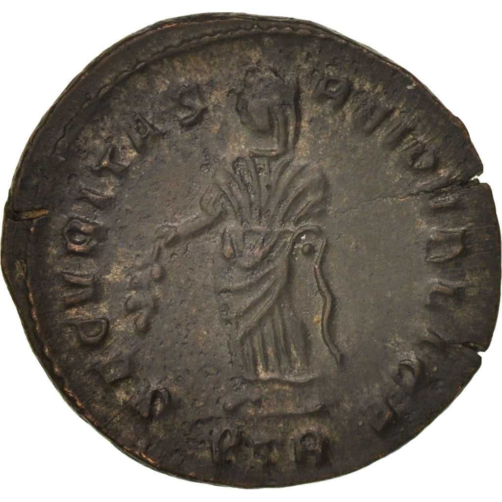 Coin, Helena, Follis, Trier, MS(60-62), Bronze, RIC:458
