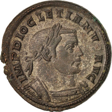 Coin, Diocletian, Follis, Trier, MS(63), Bronze, RIC:582a