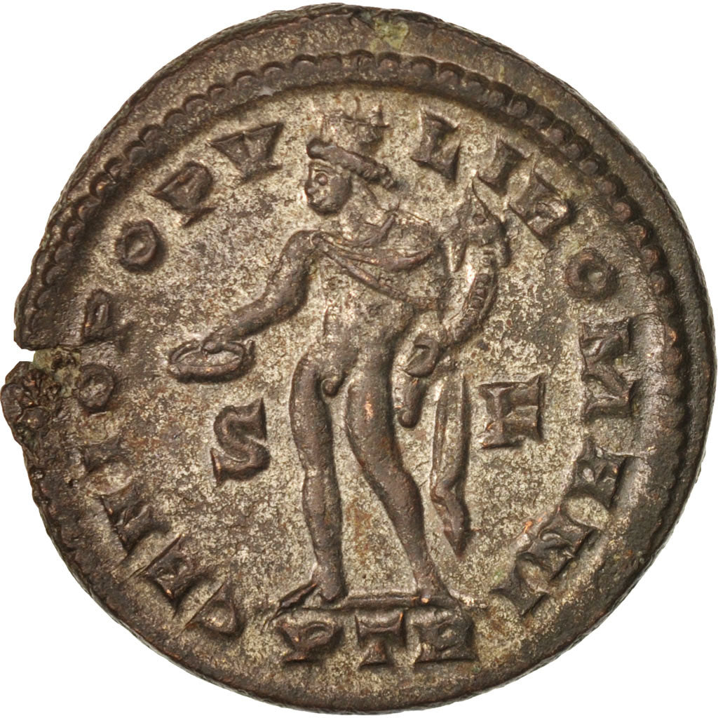 Coin, Diocletian, Follis, Trier, MS(63), Bronze, RIC:582a