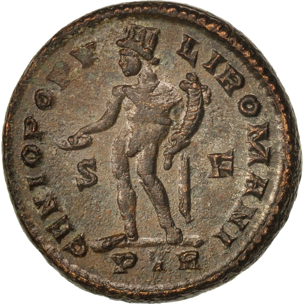 Constantius I, Follis, Trier, MS(60-62), Bronze, RIC:602a