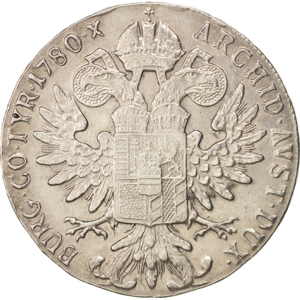 Austria, Maria Theresa, Thaler, 1780, Vienna, AU(50-53), Silver, KM:1866.2