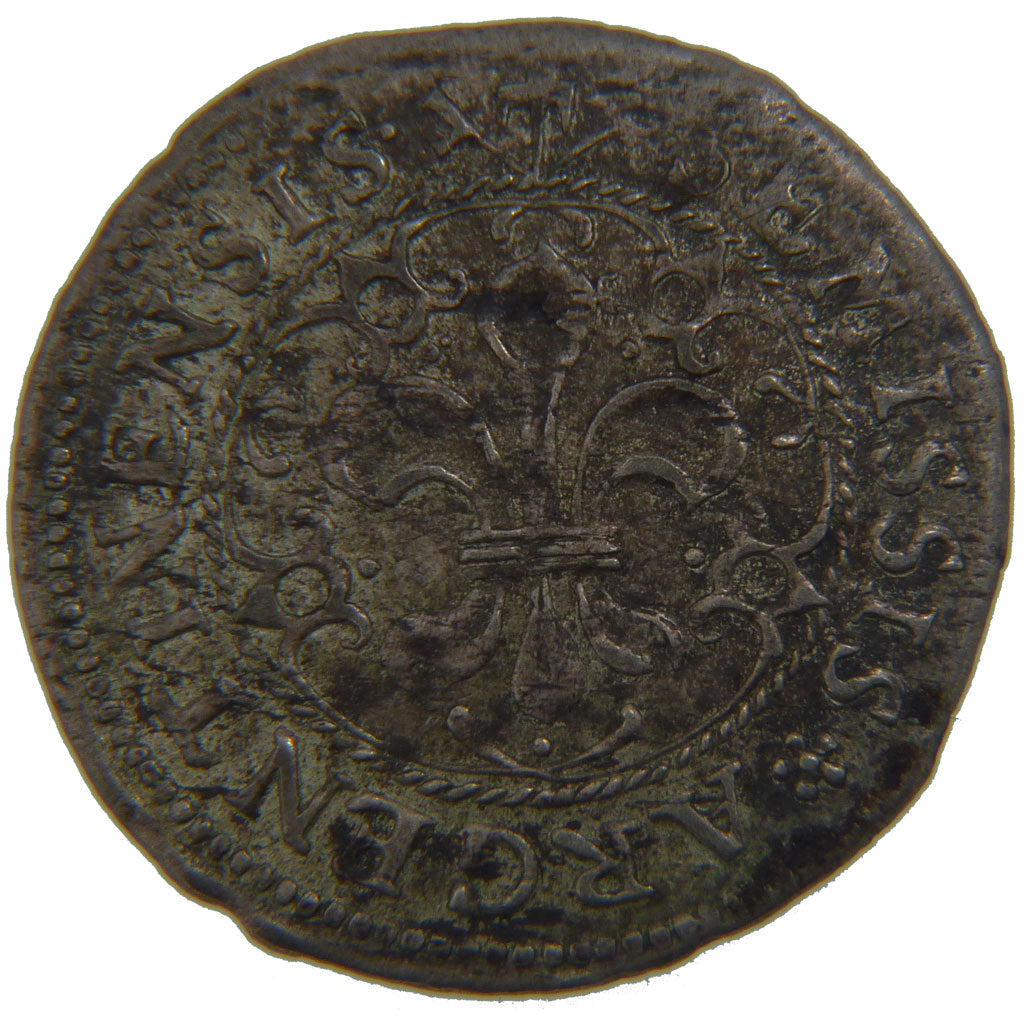 FRANCE, Plappent d'Argent, VF(30-35), Silver, Boudeau #1341, 1.90