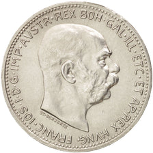 Austria, Franz Joseph I, Corona, 1915, AU(50-53), Silver, KM:2820