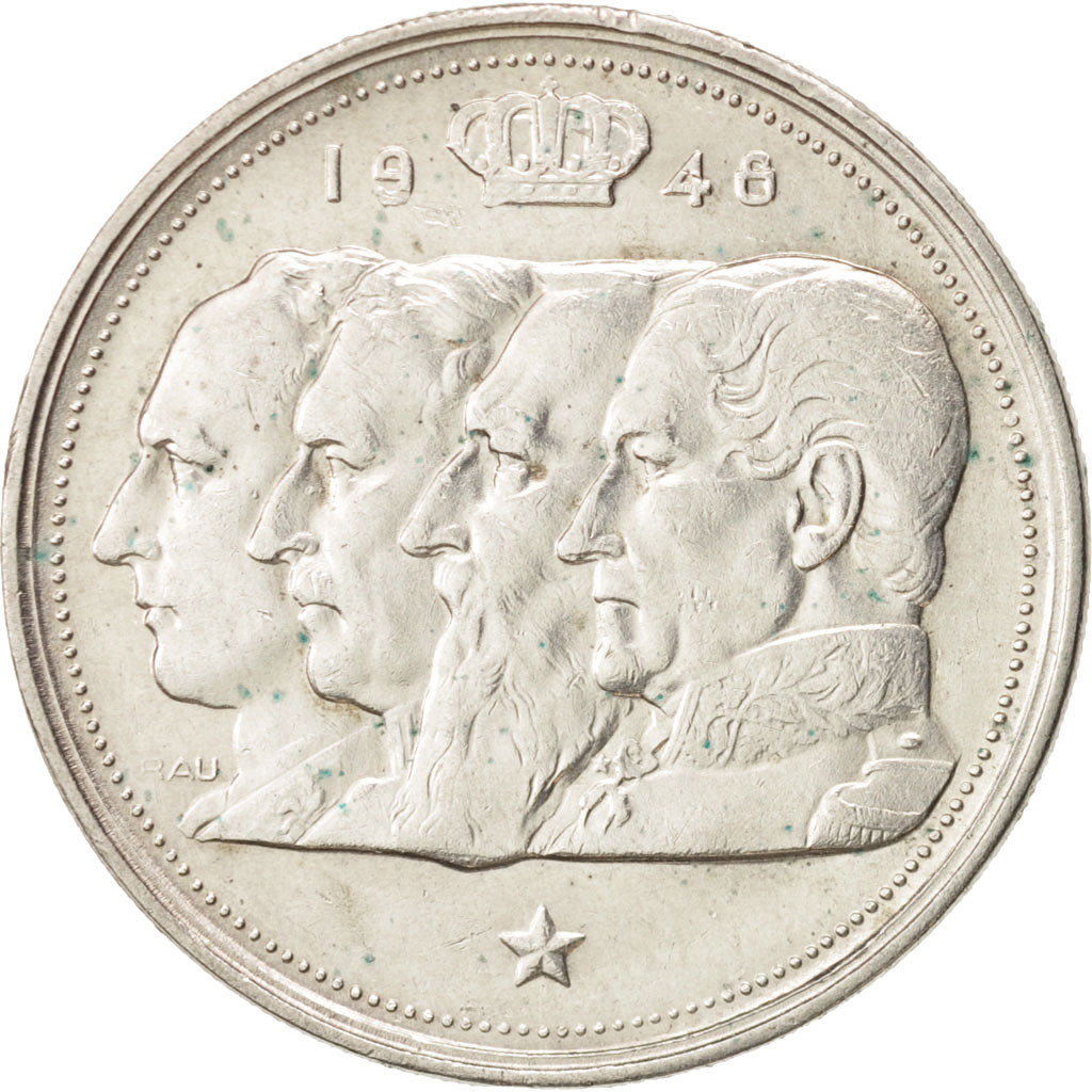 Belgium, 100 Francs, 100 Frank, 1948, EF(40-45), Silver, KM:138.1
