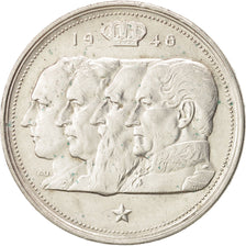 Belgium, 100 Francs, 100 Frank, 1948, EF(40-45), Silver, KM:138.1