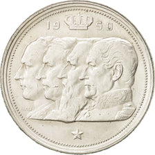 Coin, Belgium, 100 Francs, 100 Frank, 1950, EF(40-45), Silver, KM:138.1