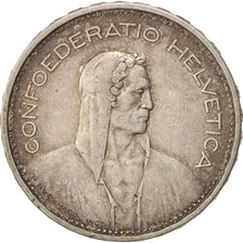 Switzerland, 5 Francs, 1933, Bern, EF(40-45), Silver, KM:40