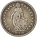 Switzerland, 2 Francs, 1879, Bern, VF(20-25), Silver, KM:21