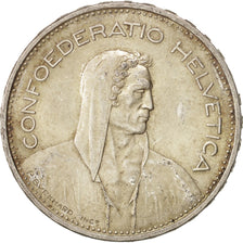 Coin, Switzerland, 5 Francs, 1939, Bern, MS(60-62), Silver, KM:40