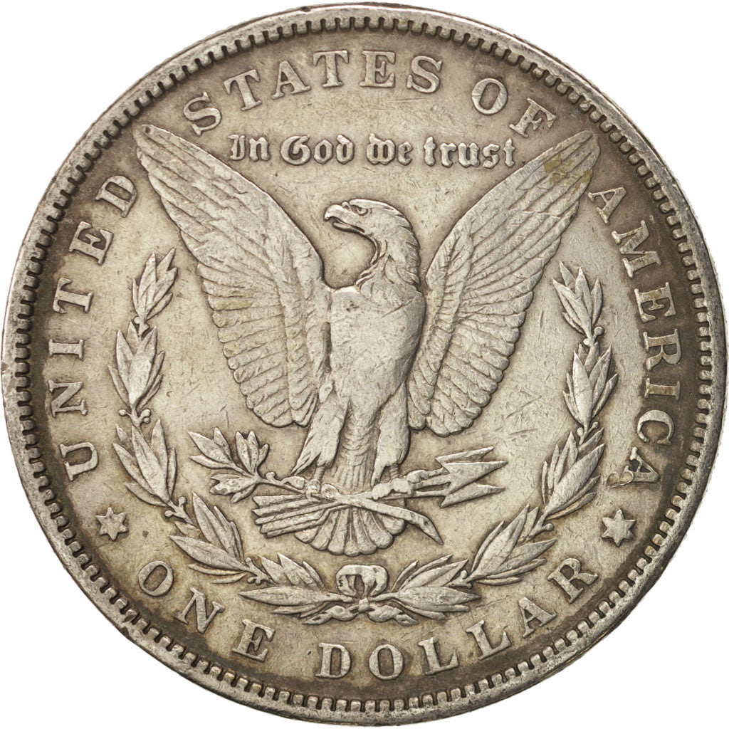 United States, Morgan Dollar, 1885, U.S. Mint, Philadelphia, EF(40-45), Silver