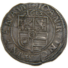 FRANCE, 3 Kreuzers, 1612, EF(40-45), Silver, Boudeau #1404, 1.50