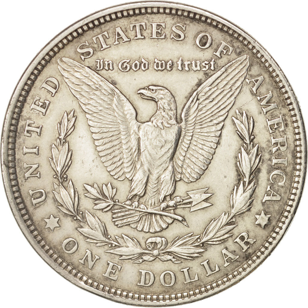 United States, Morgan Dollar, 1921, U.S. Mint, San Francisco, AU(55-58), Silver